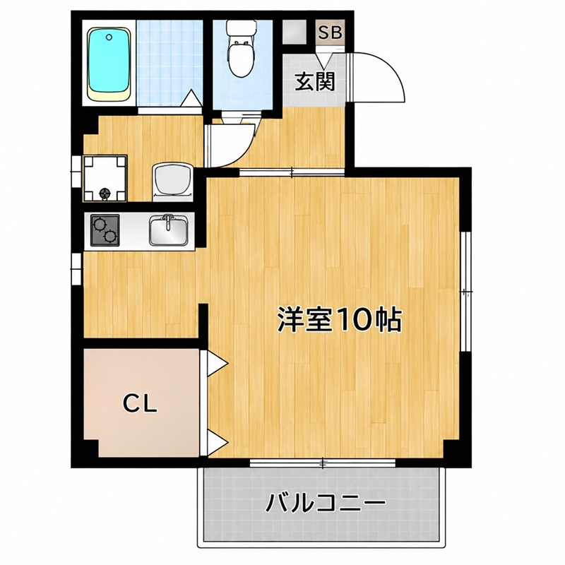 クロスザリバー 間取り
