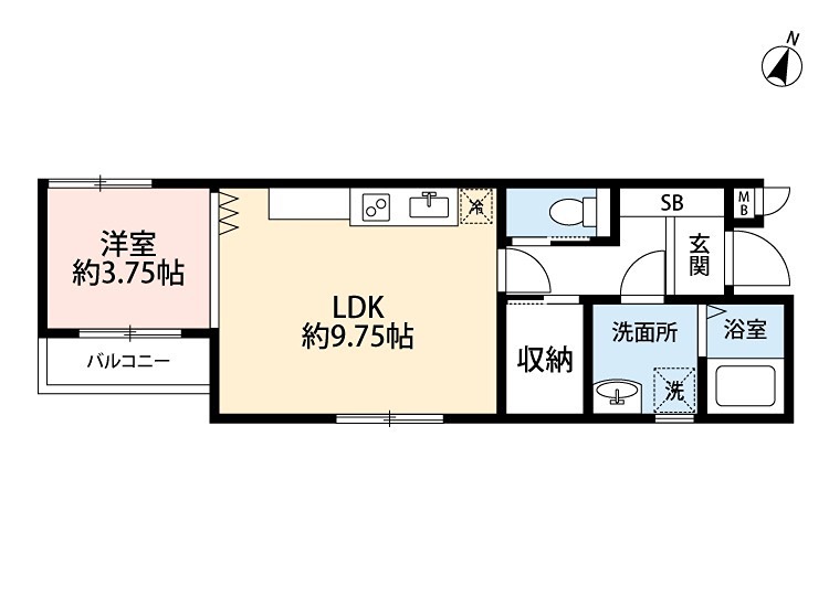 クレドールK 間取り