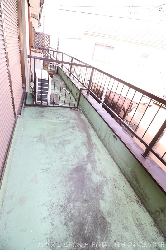 枚方市渚南町32-14テラス ベランダ