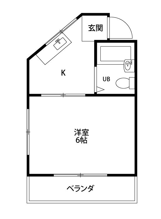 レインボーコアII 間取り