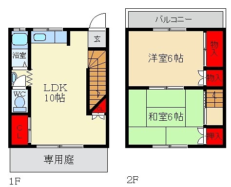 高地ハイツ 間取り