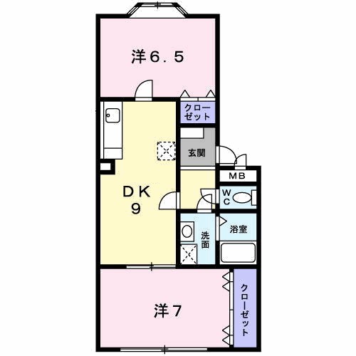 グラン・プエンテ・セルカ西町 間取り