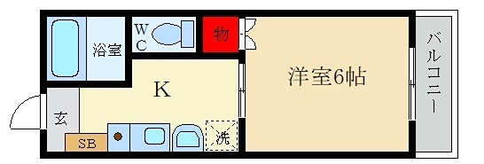 デイジーコート牧野 間取り