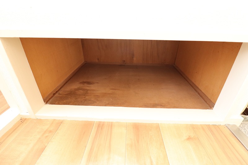 シャルム岡山手 庭
