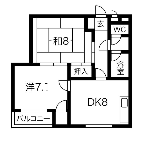 ウエストワンⅢ 間取り