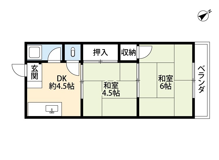 掃部マンション 間取り