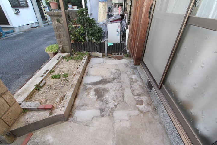 枚方市高野道１丁目　貸家 ベランダ