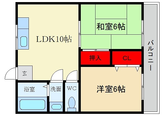 ハーモニーヒルズ桜丘 間取り