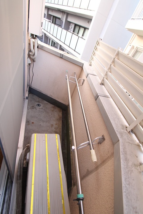 ラピュタ牧野阪 ベランダ