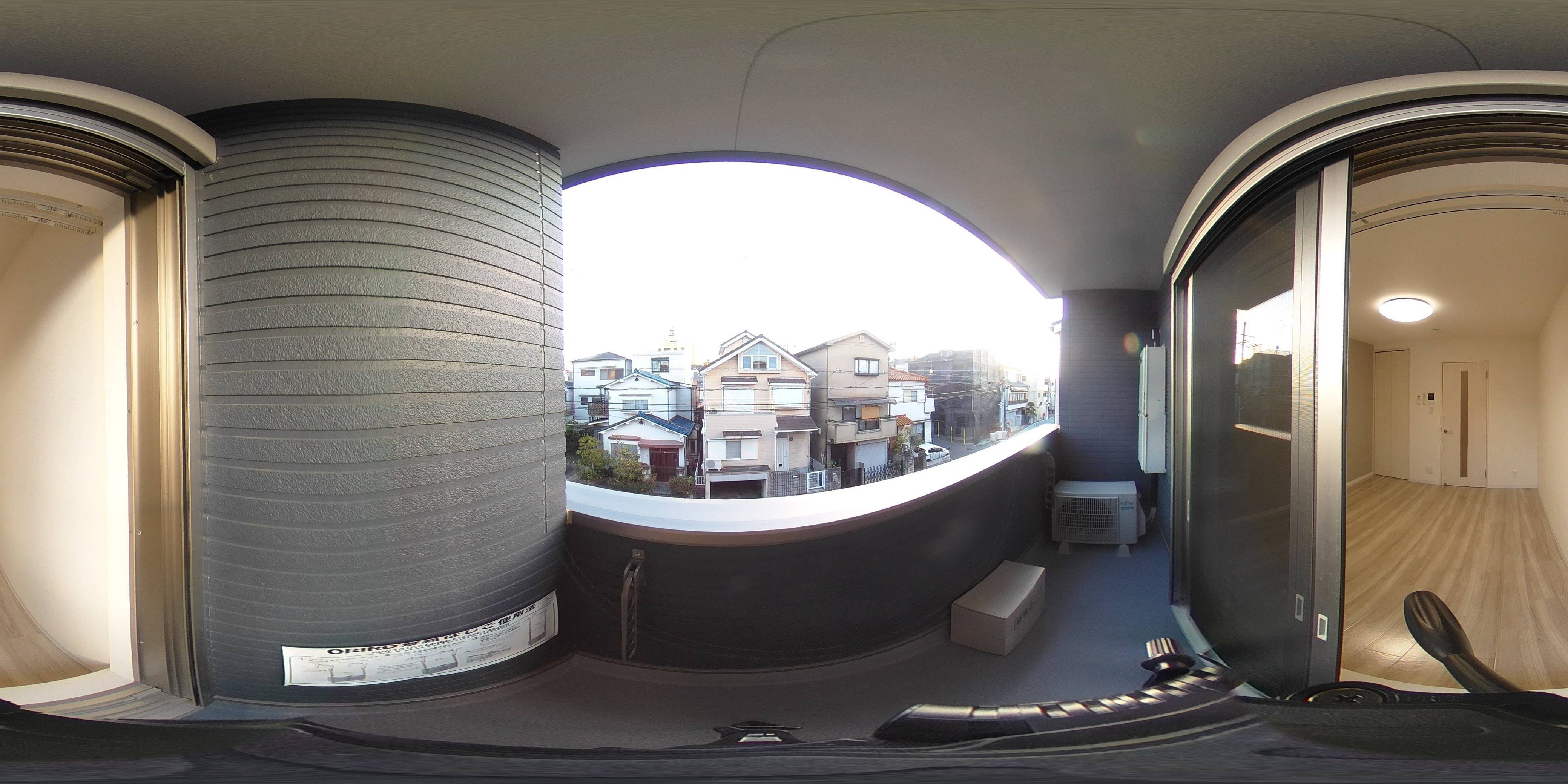 セイム宮之阪 ベランダ