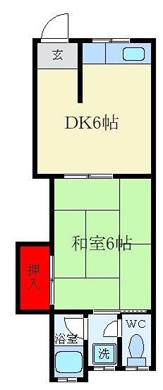 トミーハイツ光善寺 間取り
