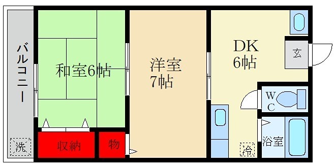 プレアール南住吉 間取り