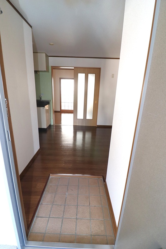 プレアール南住吉 玄関