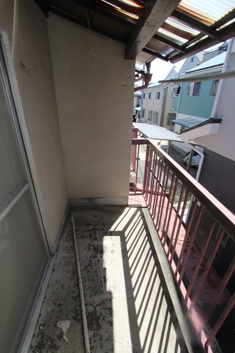 村野東町17-14　貸家　2号地 ベランダ