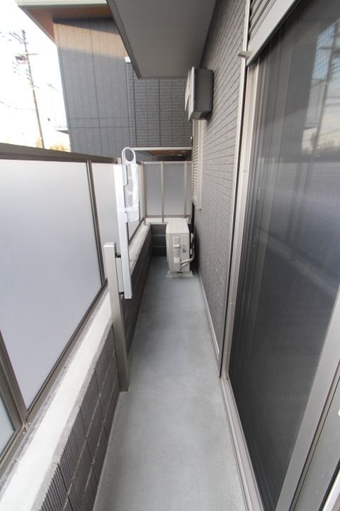 D-residence枚方上之町 ベランダ