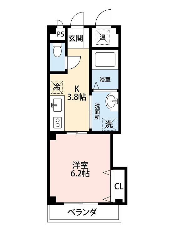 Ｍｓ　ｃｕｂｅⅡ 間取り
