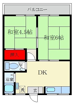 船橋良野マンション 間取り