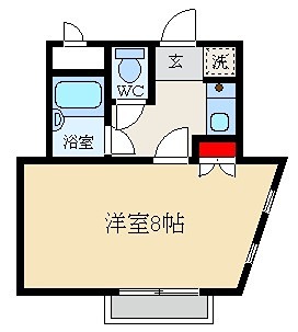 シャトークレール 間取り