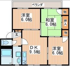 ハイツボナール 間取り