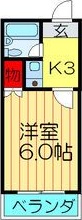 天の川コーポエスポワール 間取り