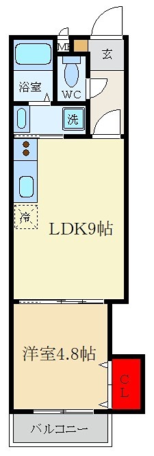 Ｃｈｏｕｃｈｏｕ　ｋｕｚｕｈａ（シュシュクズハ） 間取り
