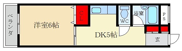 天の川ハイツ 間取り