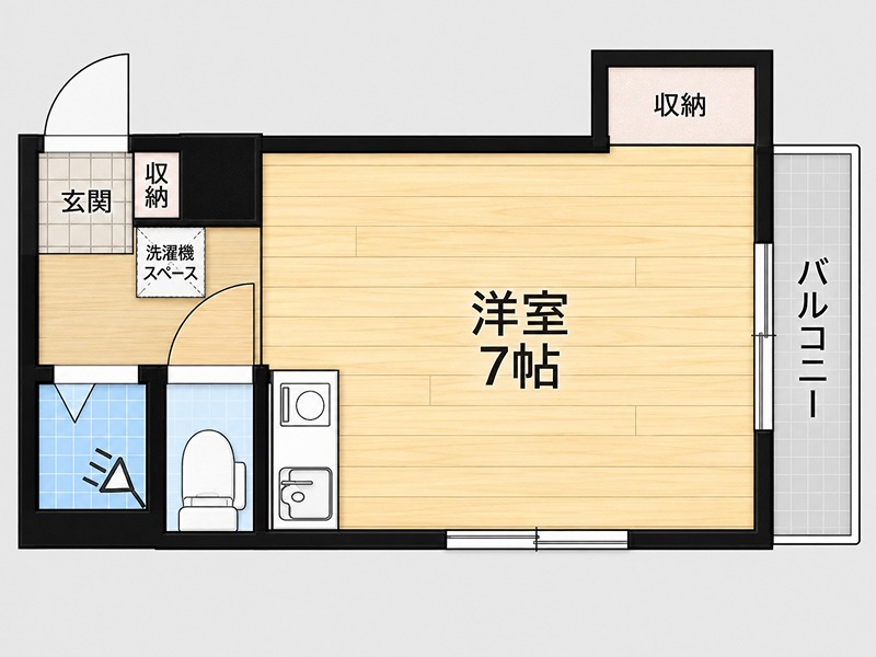 リベラル宮之阪 間取り