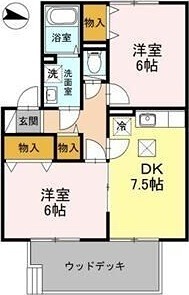 クレール山之上 間取り