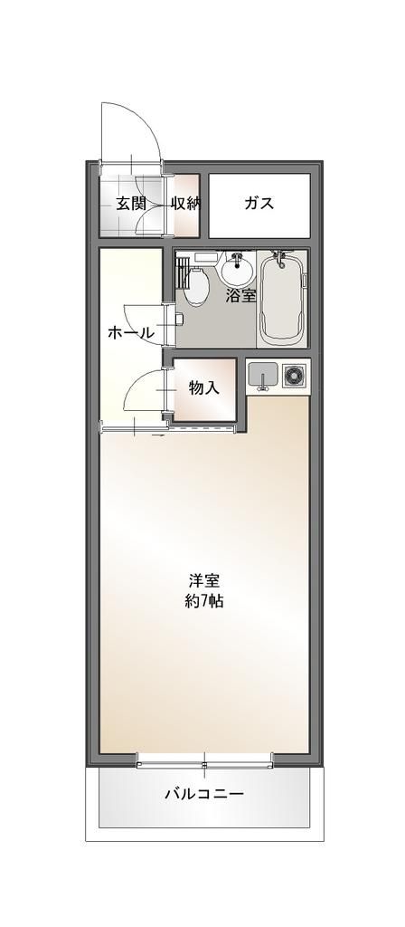ＣｈｅｒｒｙＢｌｏｓｓｏｍ伊加賀本町 間取り