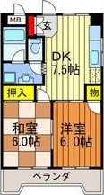 清和コーポ 間取り