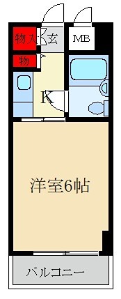 Ｍ’プラザ津田駅前 間取り