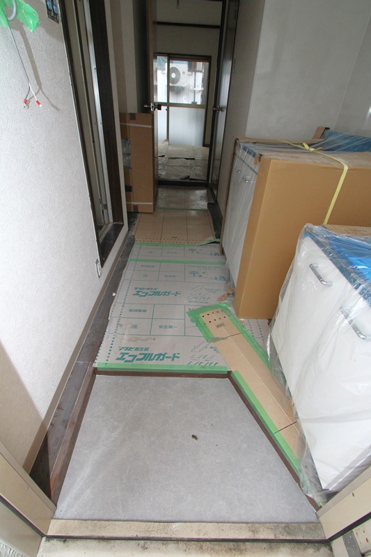 ハイツカトレア 玄関