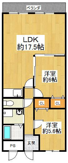 ウエストサイド楠葉 間取り