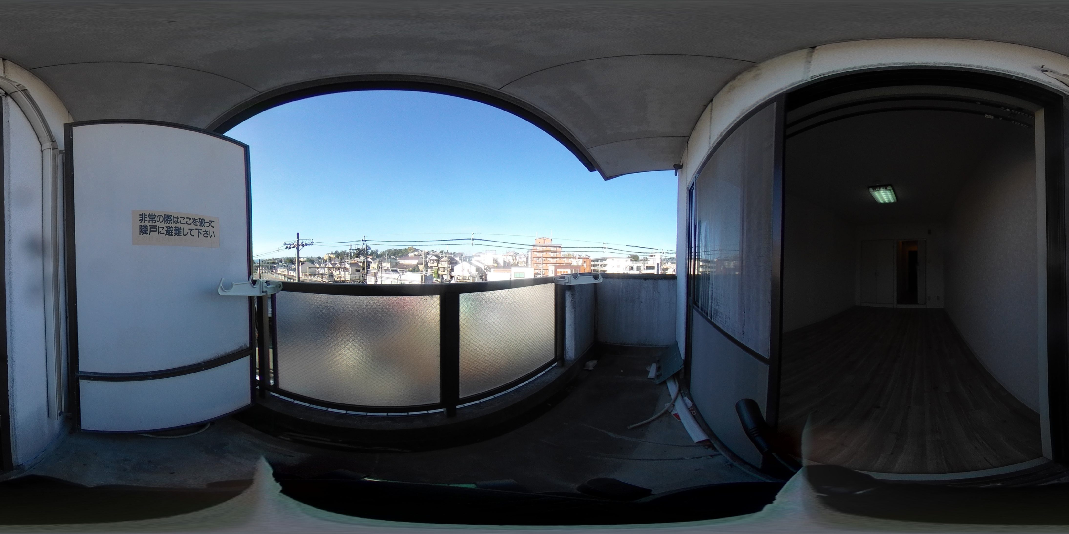アークハイツ ベランダ
