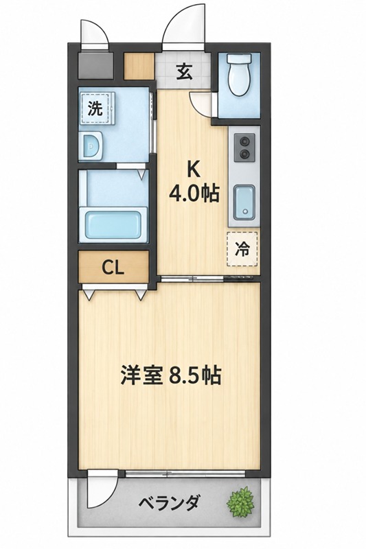 ラ プルミエールサノ 間取り