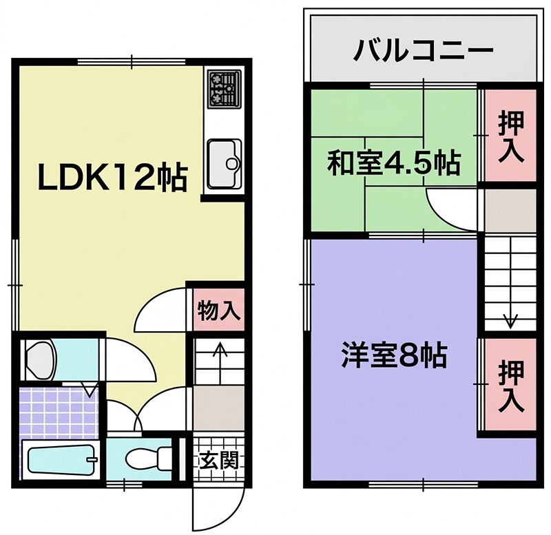 グリーンハイツ 間取り
