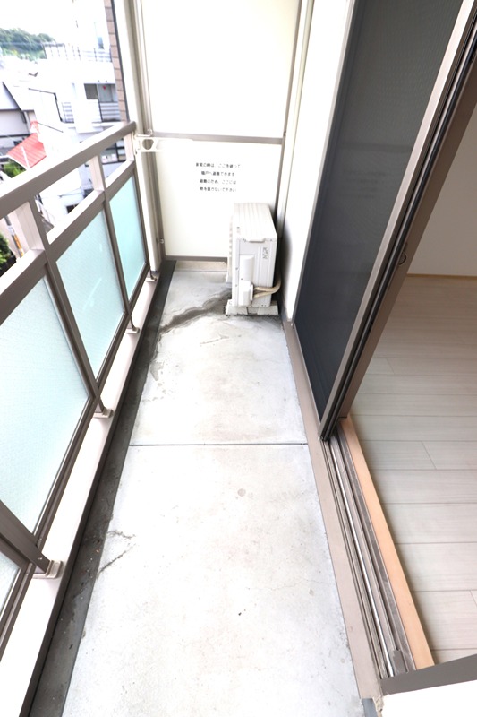 シャンテー御殿山 ベランダ