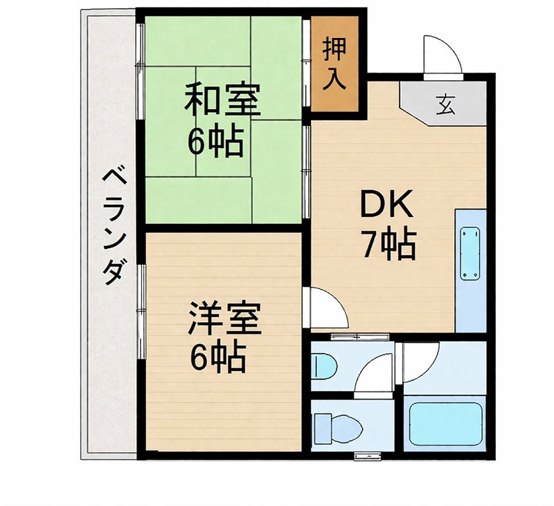 ネオハイツ 間取り