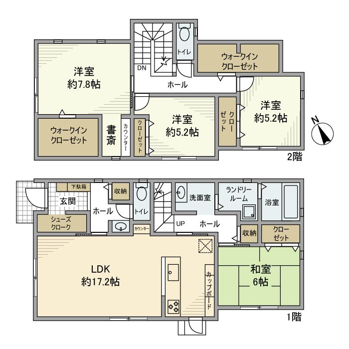 山之上西町23-18-2　賃家 間取り