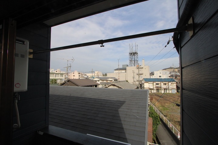 スクエアコート津田 ベランダ