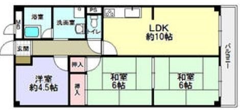 コーポ牧野 間取り