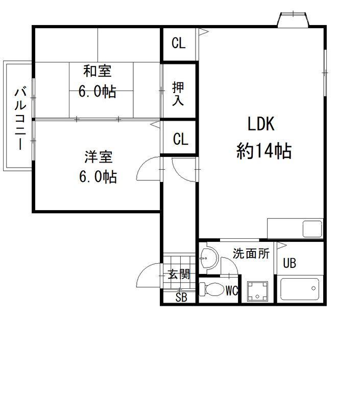 リバーランドジョイD棟 間取り