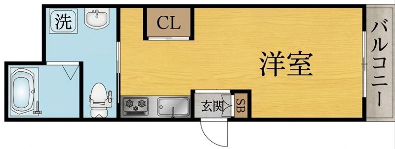 ｃｈｏｕｃｈｏｕＭａｋｉｎｏｈｏｎｍａｃｈｉ 間取り