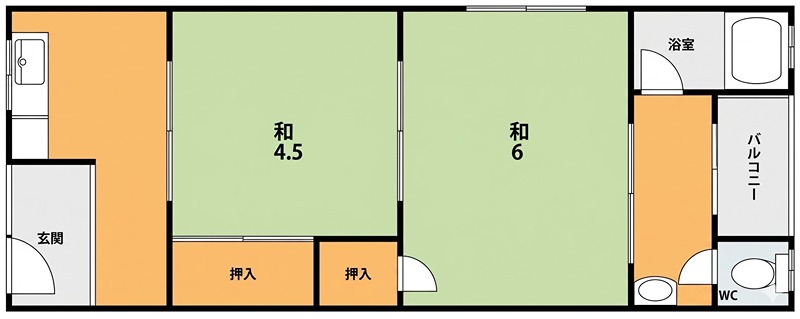 第一大峰荘 間取り
