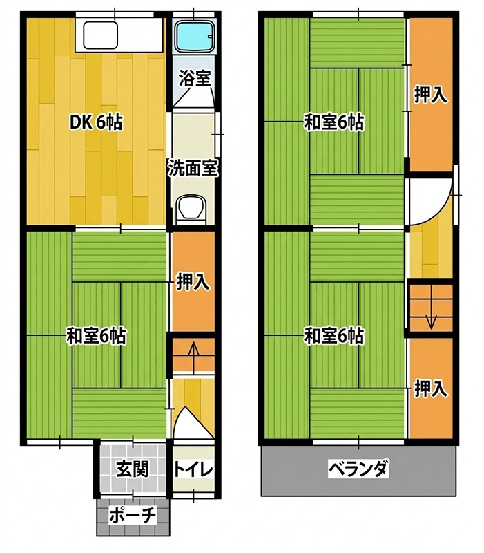 第三池尻ハウス5号 間取り