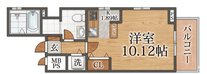 StoRK　Residence　枚方新町 間取り
