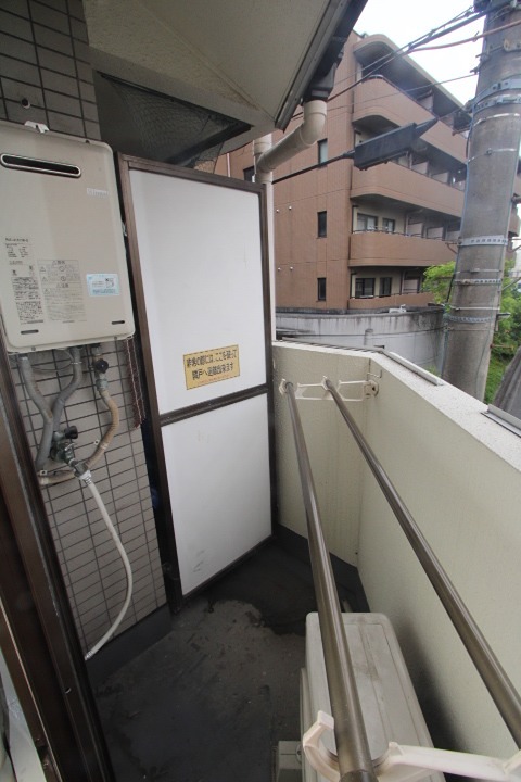 ジュネスくずは ベランダ