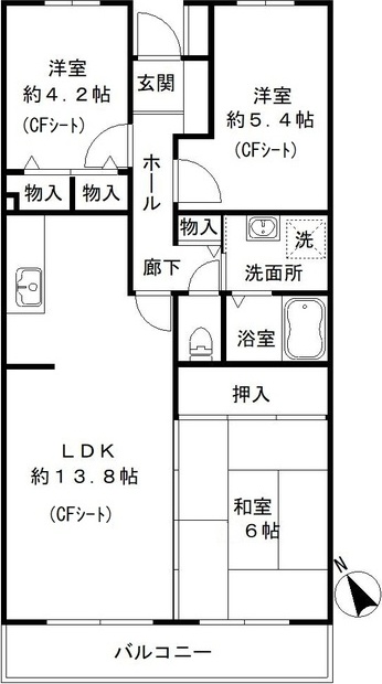 ラ・ジョリーメゾン 間取り