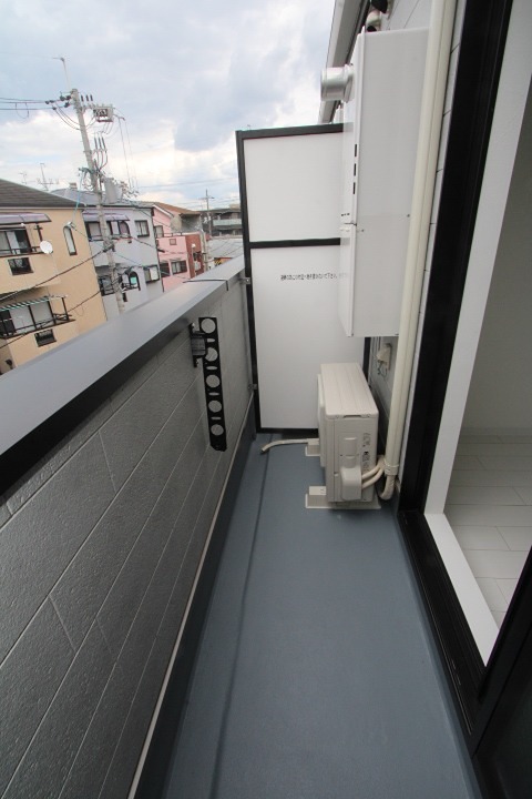 ウイング牧野駅前 ベランダ