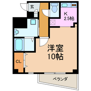 グリーンミモザ小林 間取り